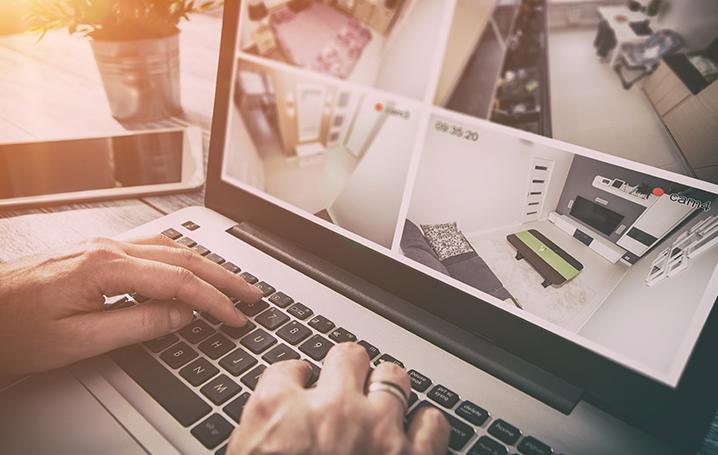 Podgląd obrazu z kamer systemu monitoringu